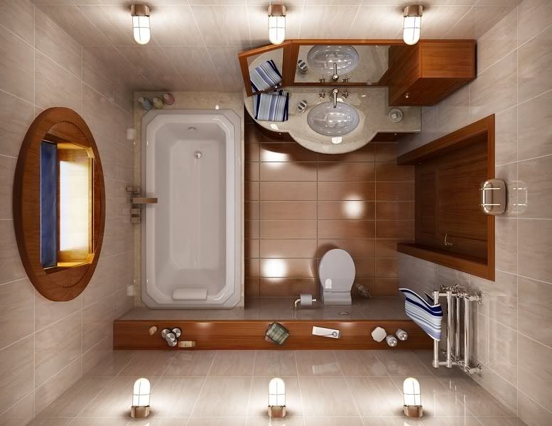 11 idee brillanti per arredare un piccolo bagno Idee bagno senza piastrelle